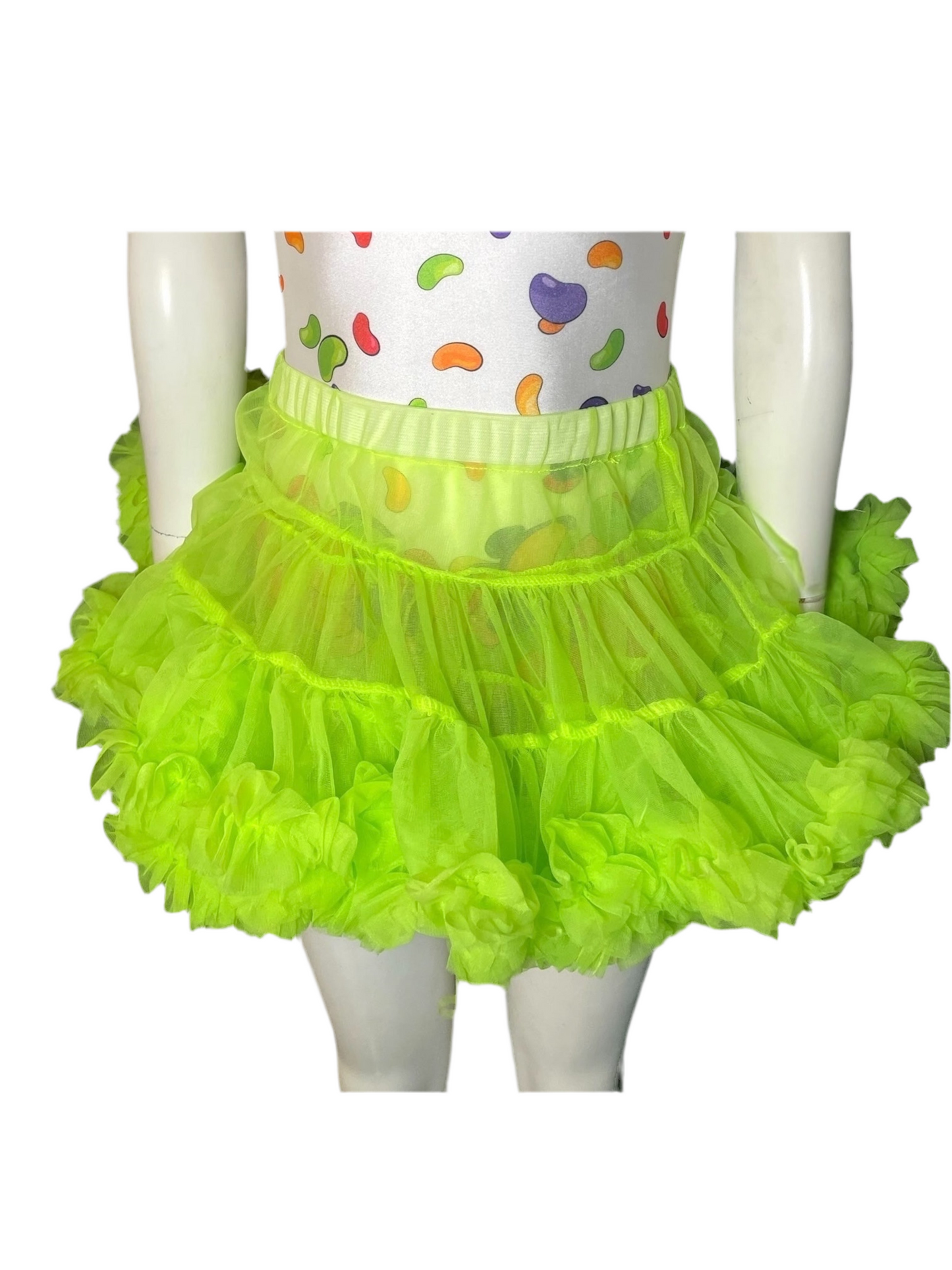 BASIC PETTISKIRT LIME