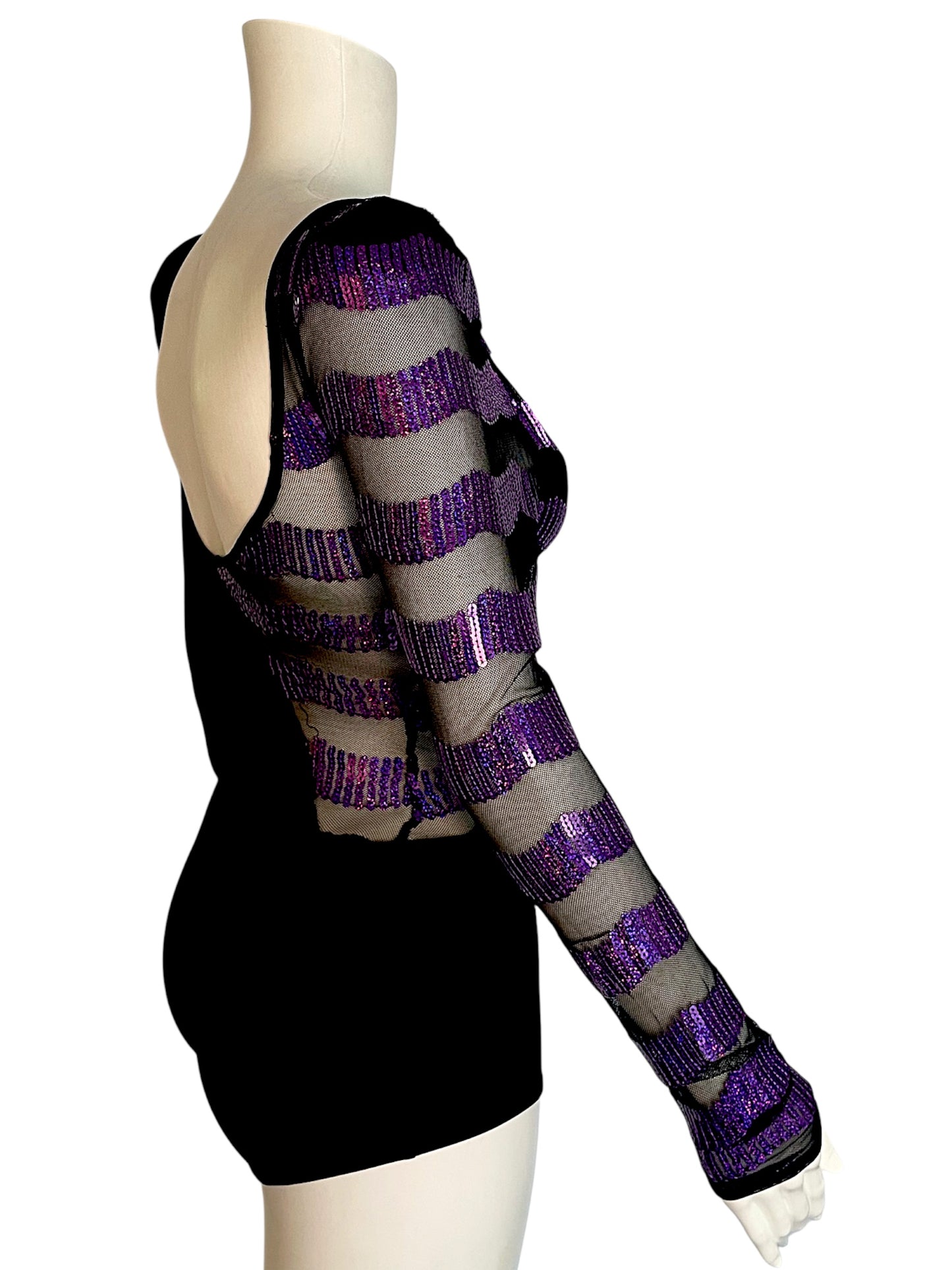 BLACK AND PURPLE KELLE