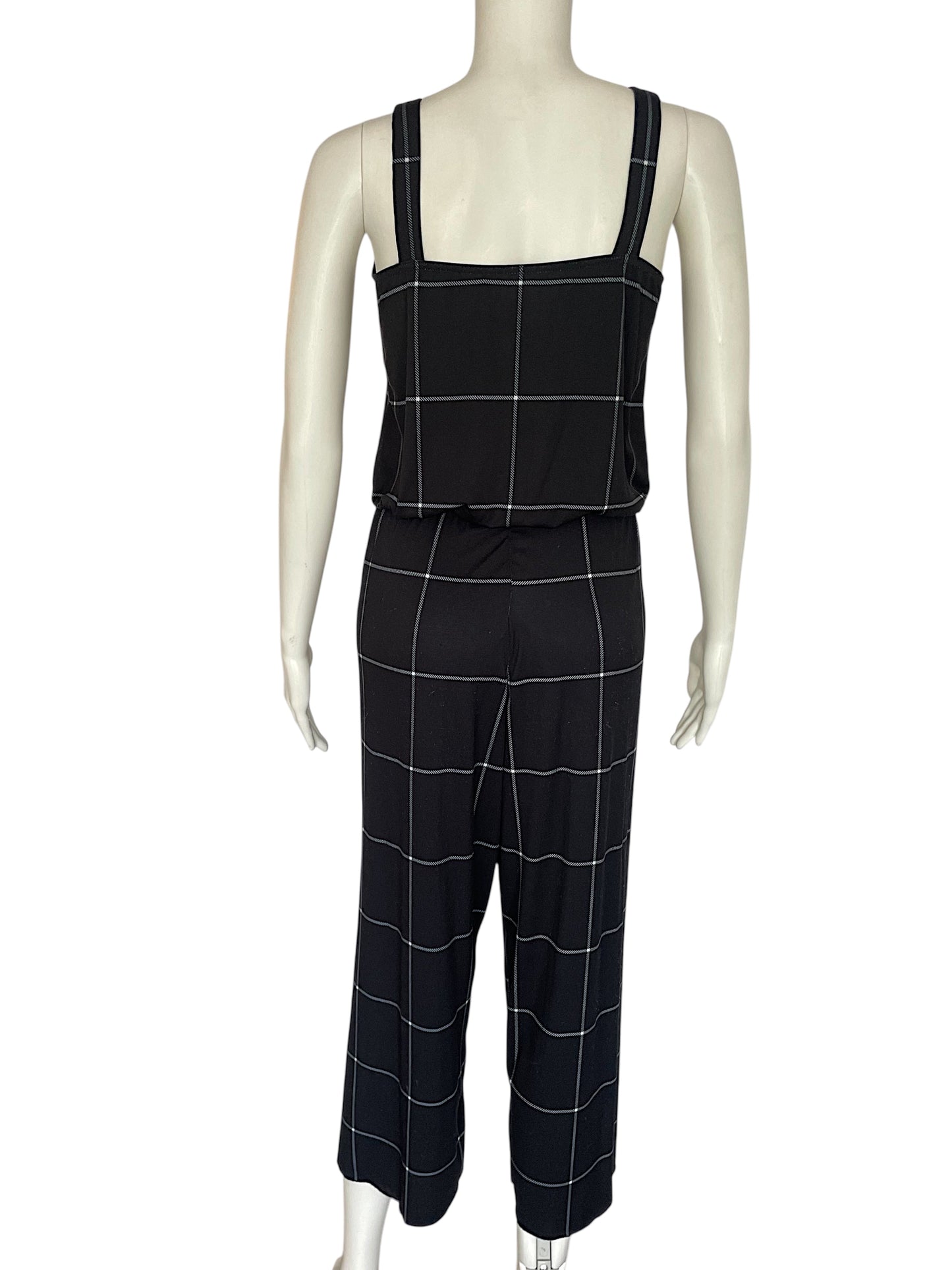 PRINTED MATTE JERSEY JUMPSUIT-PL12676 ALTERED TO SHORTS!