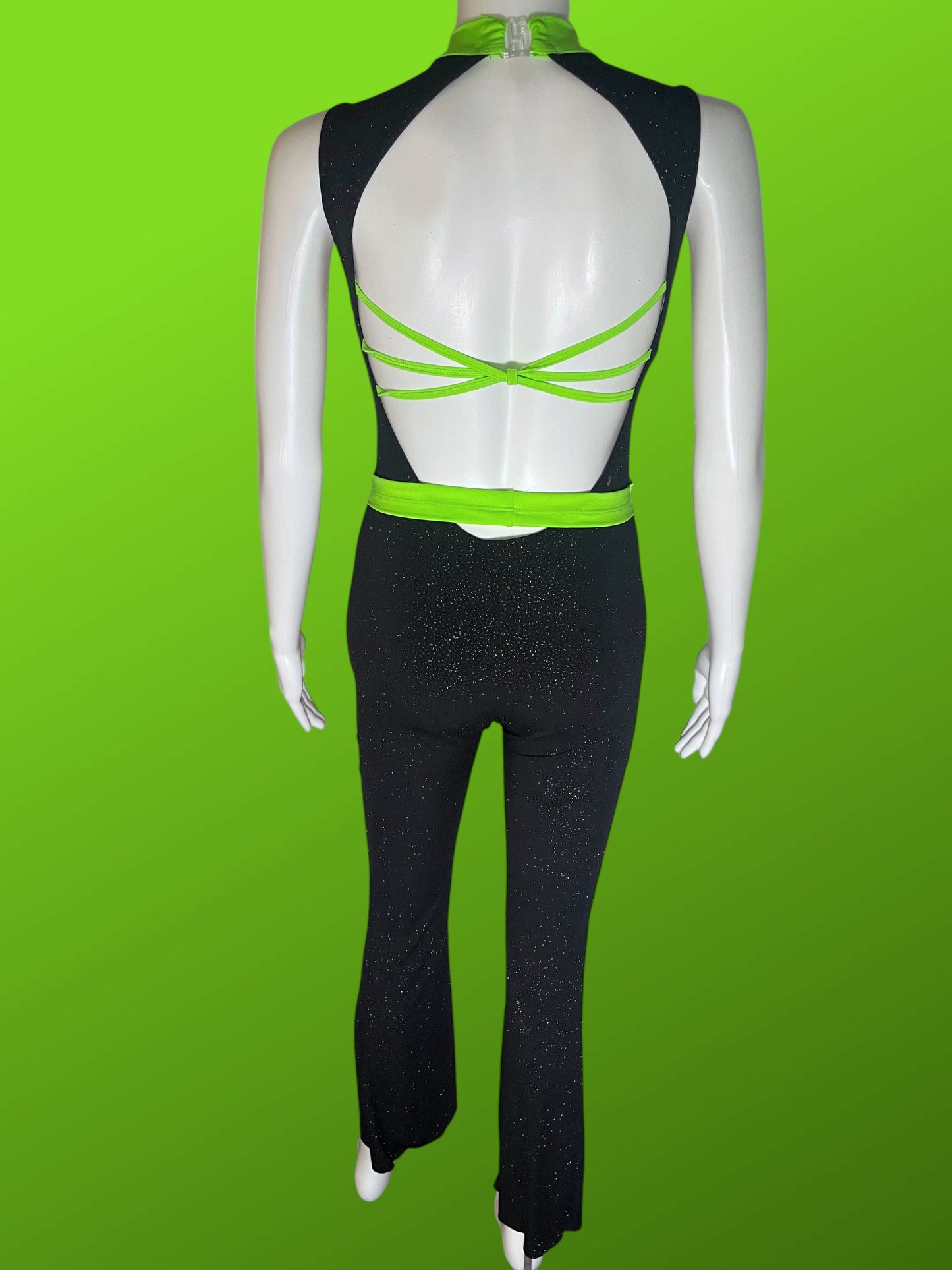CUSTOM NEON SPARKLE UNITARD