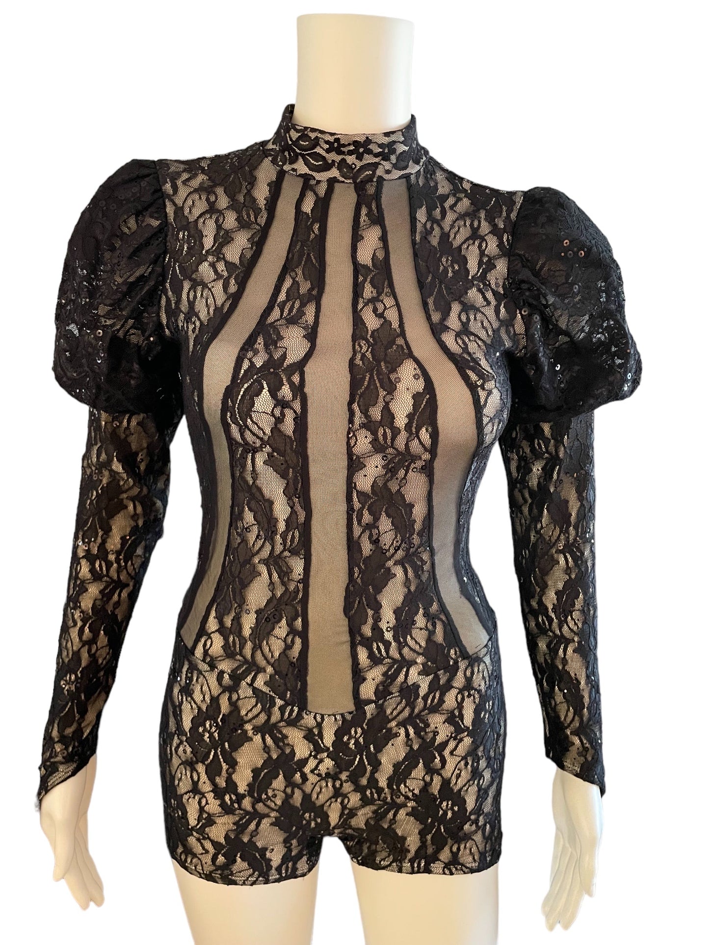 CUSTOM LACE BIKETARD
