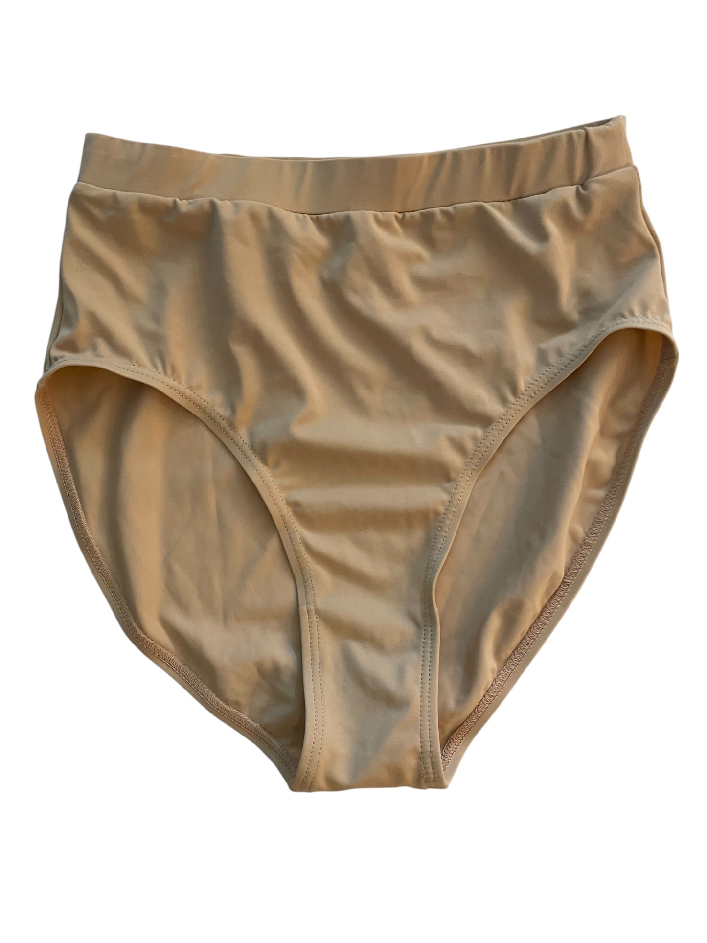 NATURAL WAIST HIGH LEG BRIEF-10011