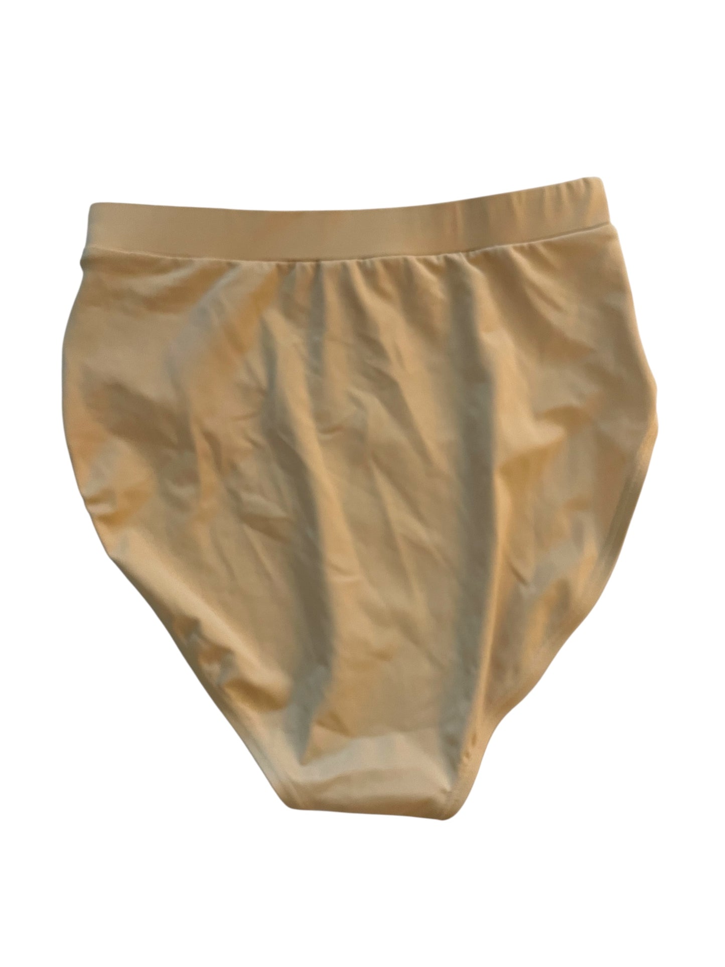 NATURAL WAIST HIGH LEG BRIEF-10011