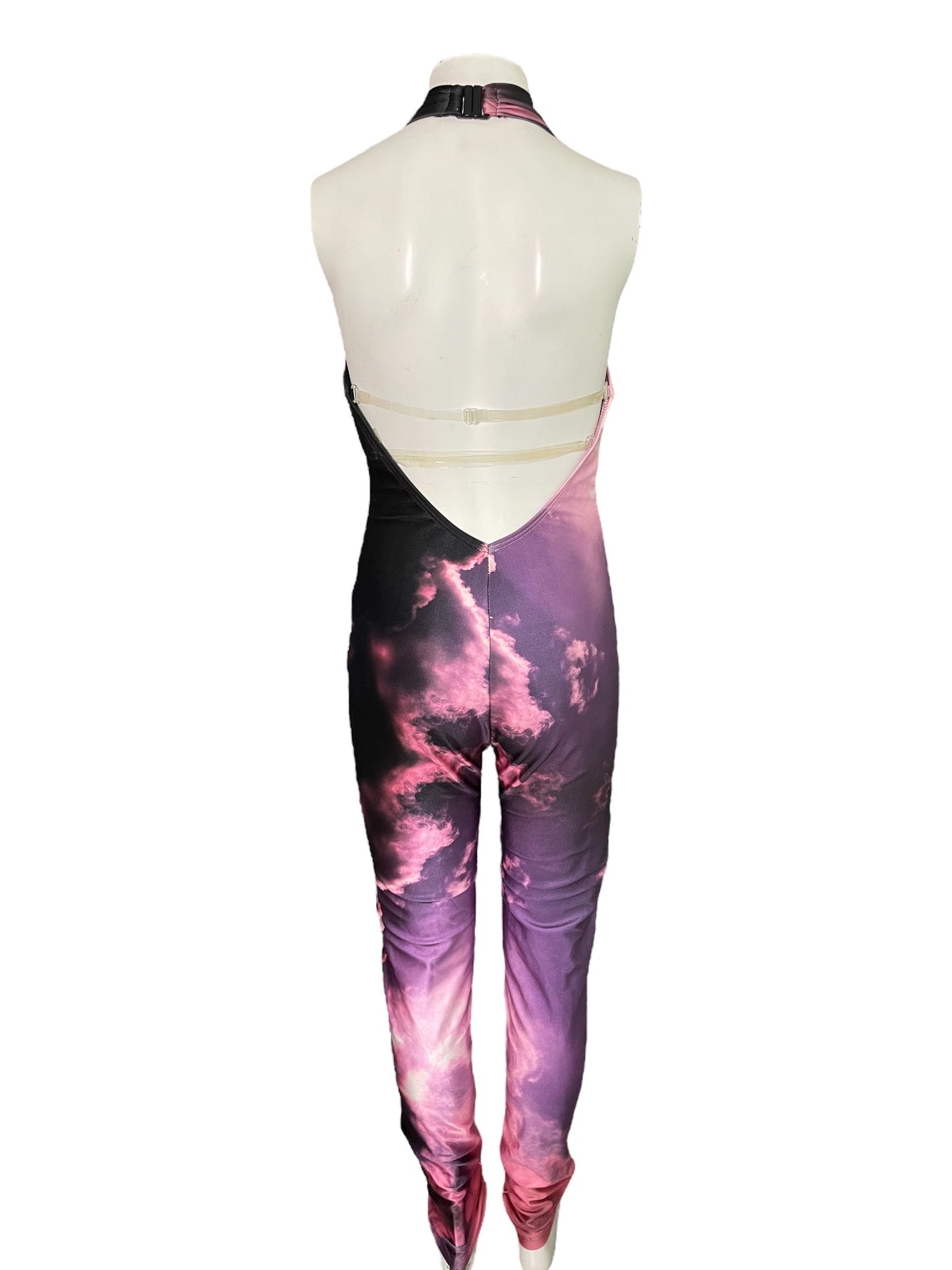 DUSK HALTER UNITARD