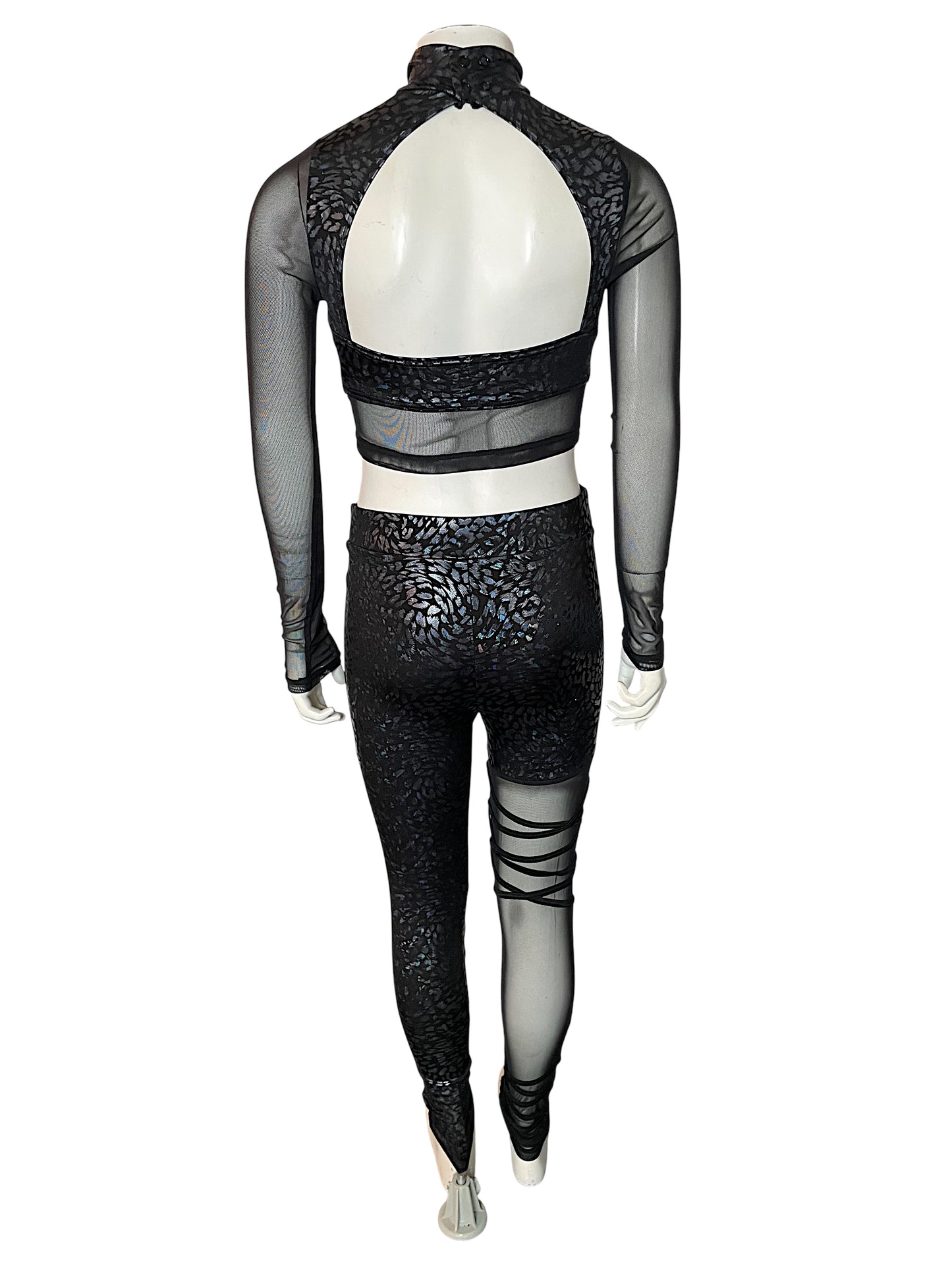 METALLIC LEOPARD SET-NV11835