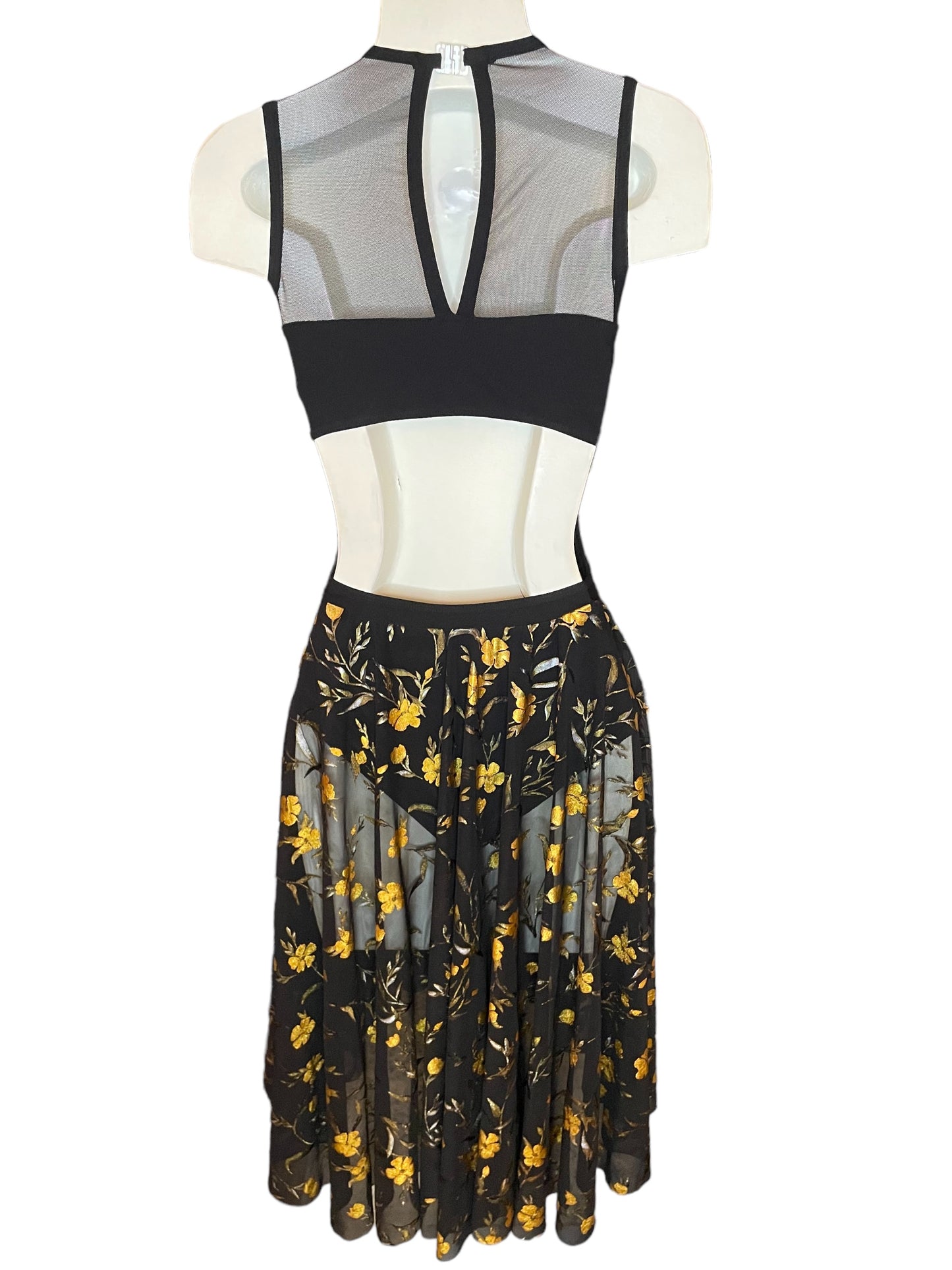GOLDENROD FLOWER DRESS