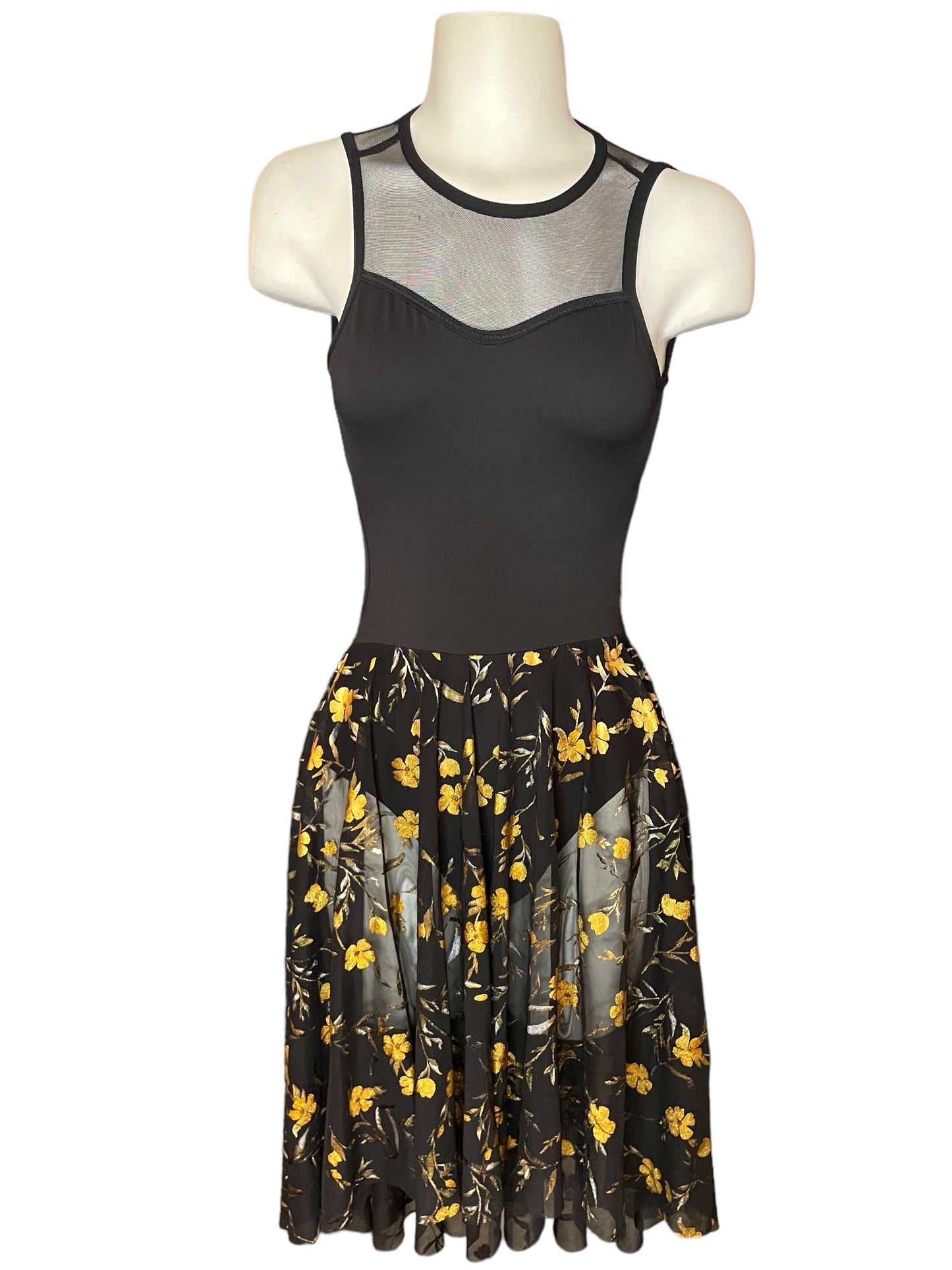 GOLDENROD FLOWER DRESS