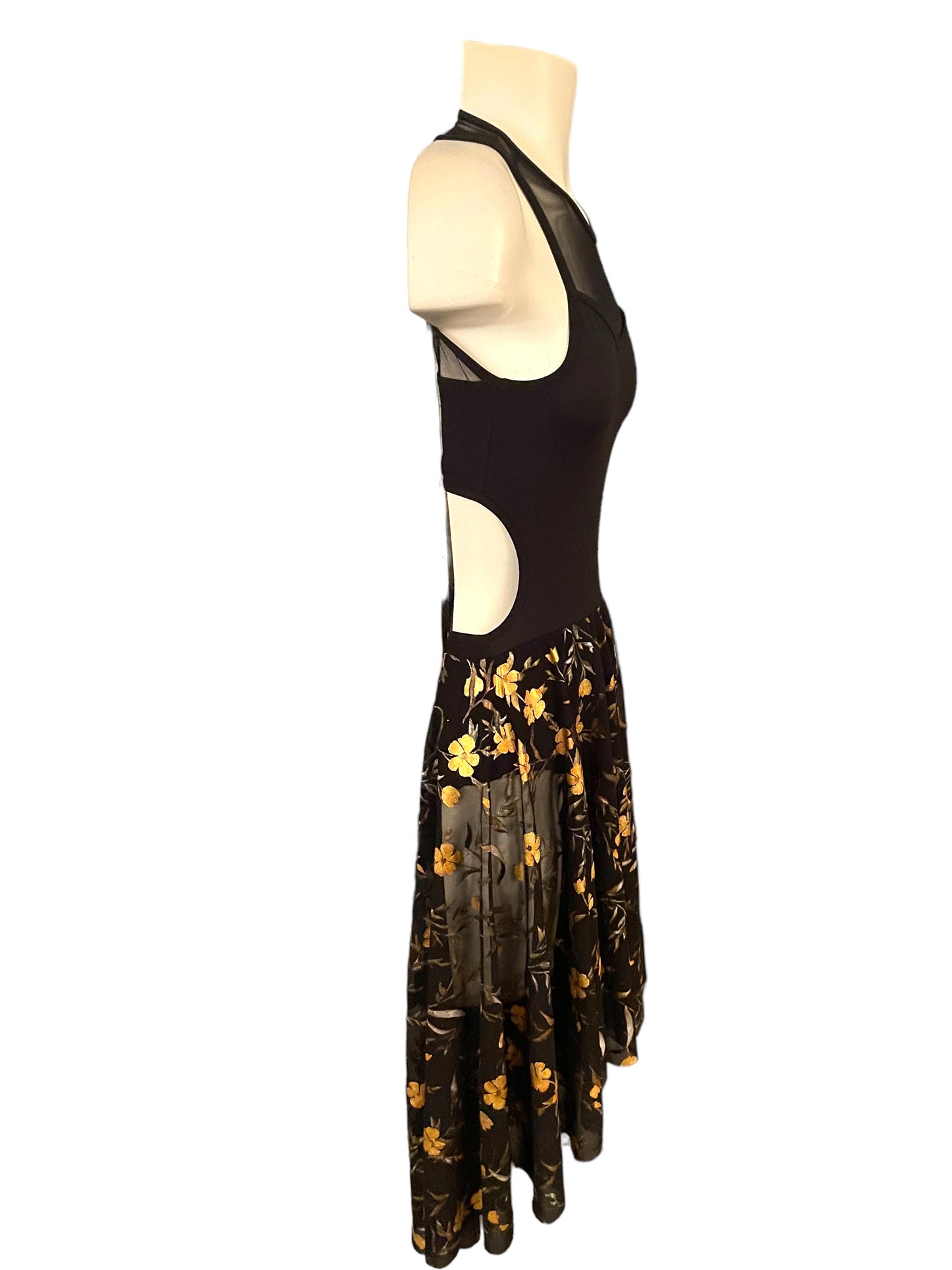 GOLDENROD FLOWER DRESS