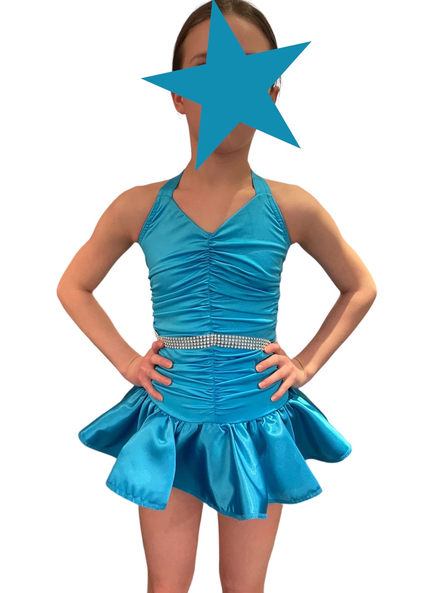 KELLE RUFFLED DRESS