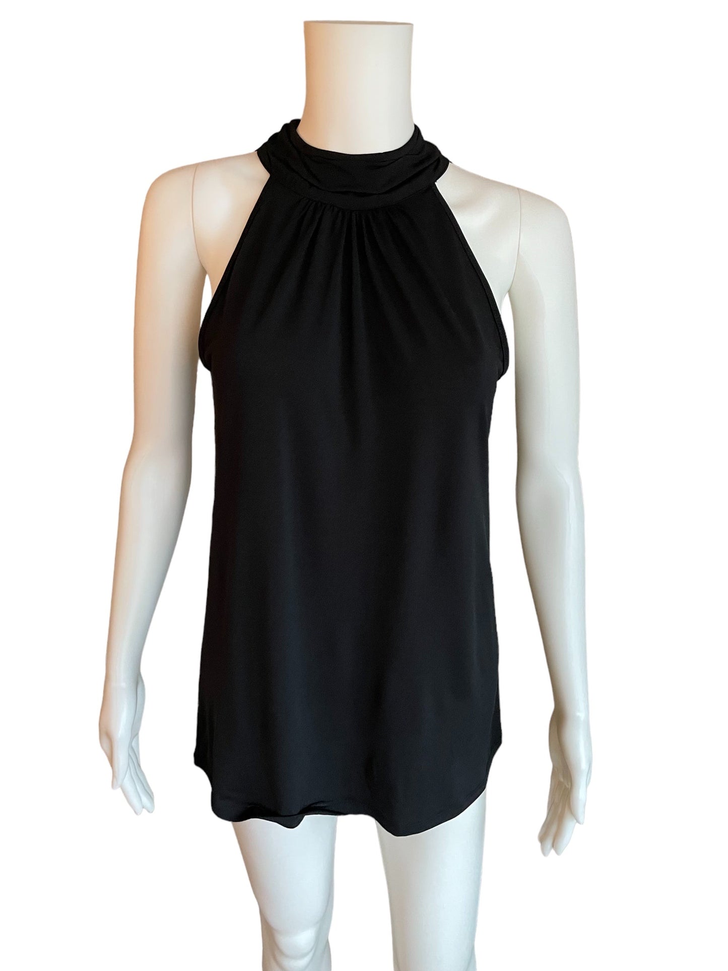 HALTER NECK SHIFT DRESS