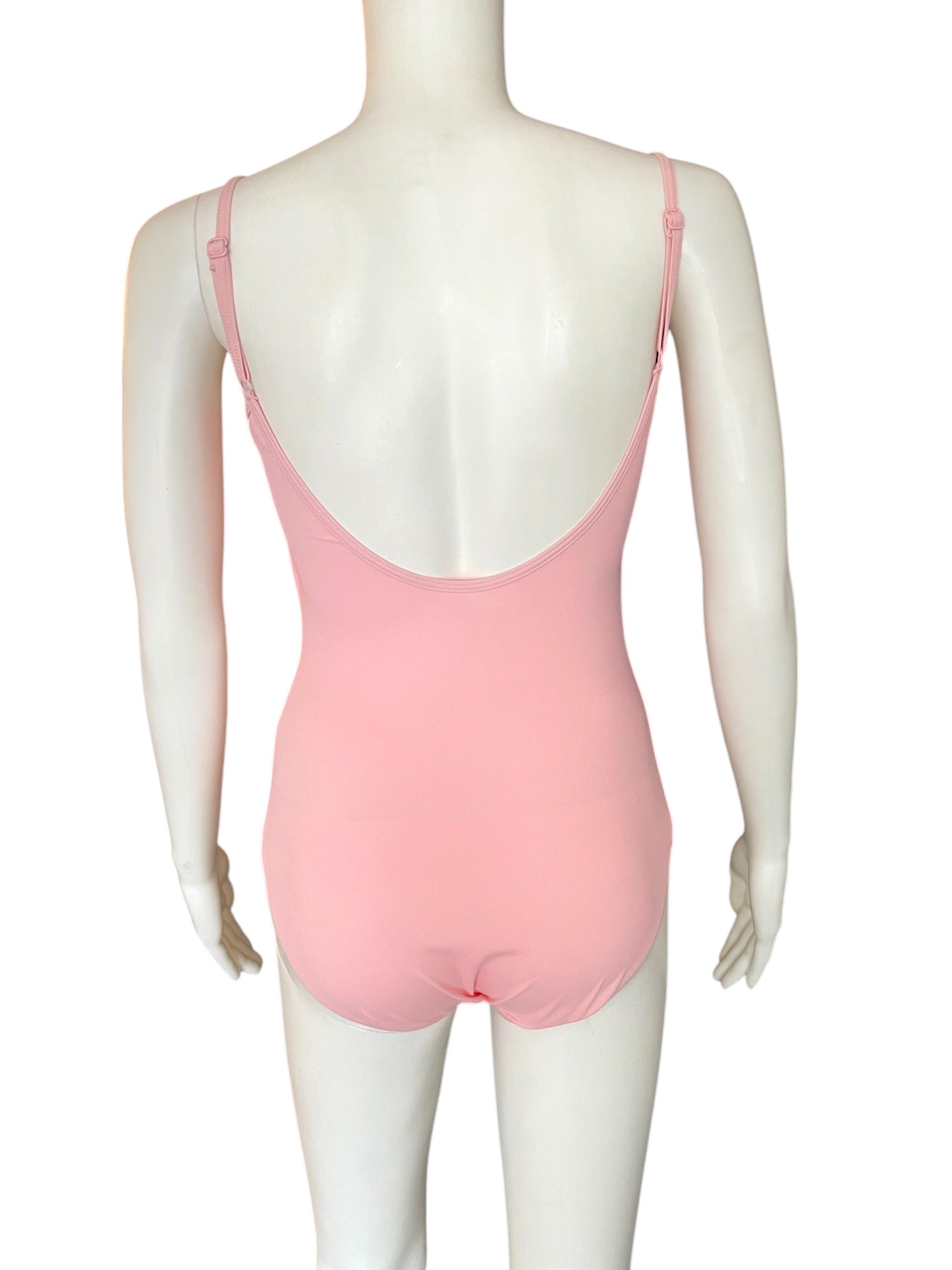 PINCH CAMI LOW-BACK LEOTARD-MT12460