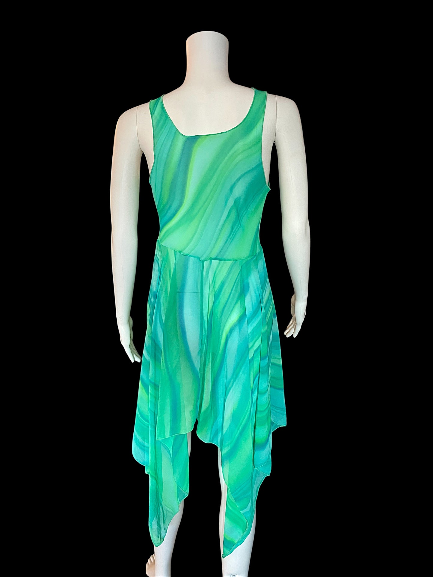 GREEN ROMANTIC SHEATH