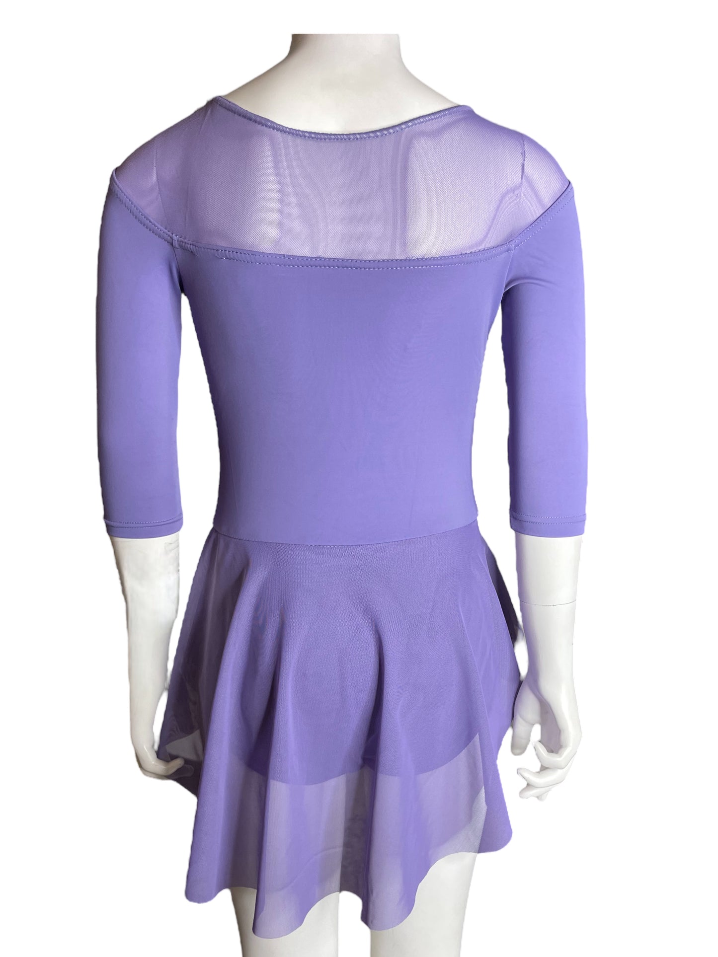 BOAT NECK BALLET DRESS-10691