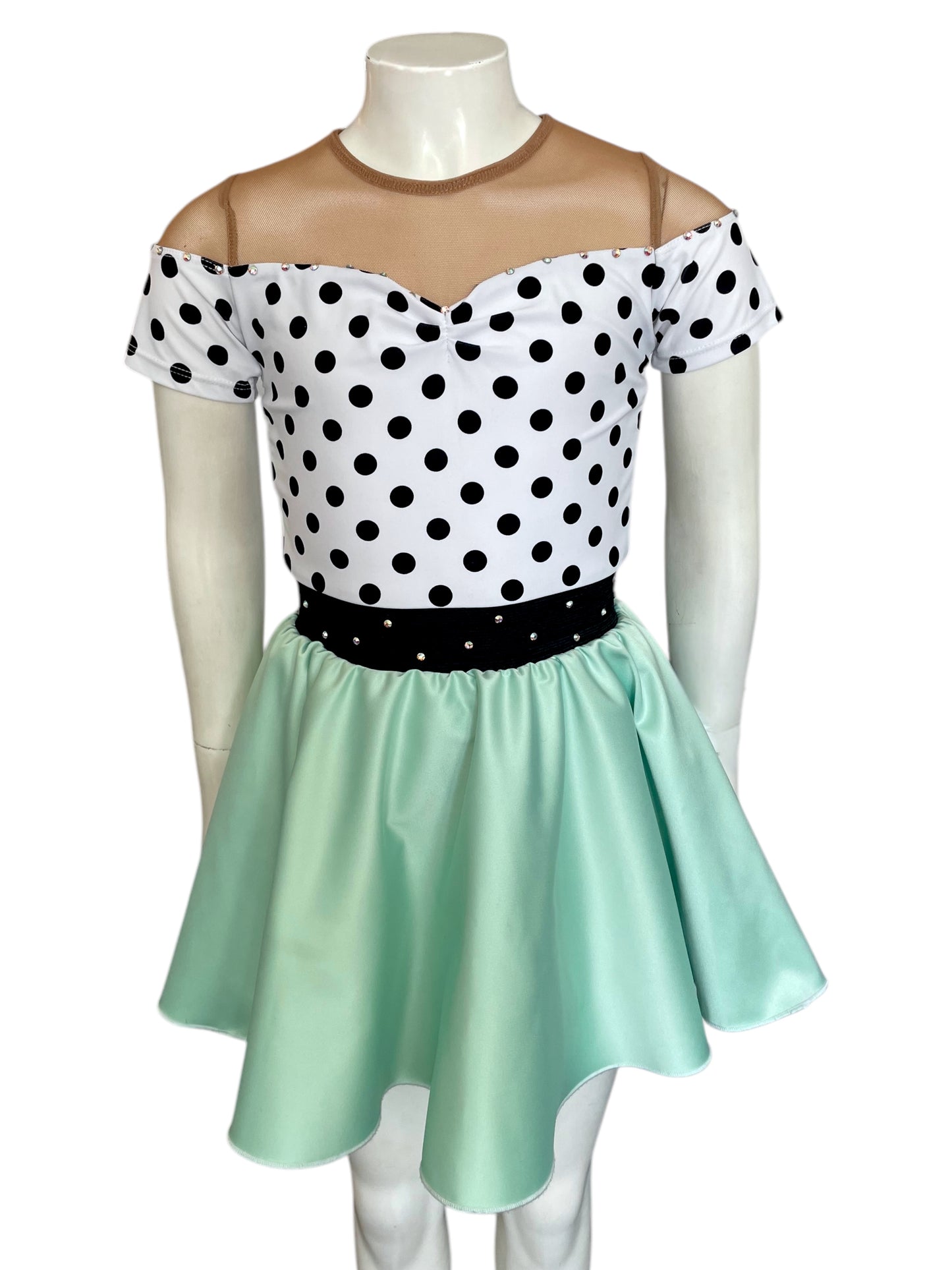 CUSTOM POLKA DOT DRESS