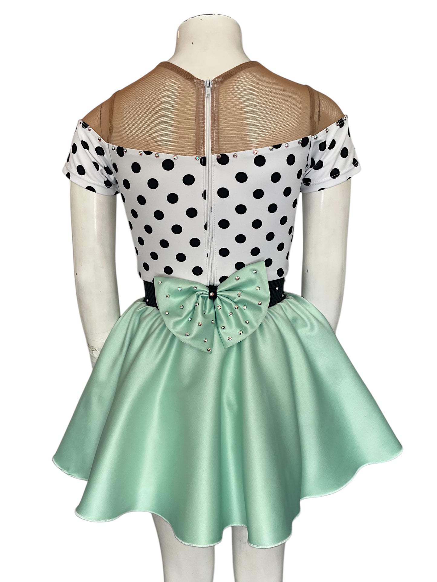 CUSTOM POLKA DOT DRESS