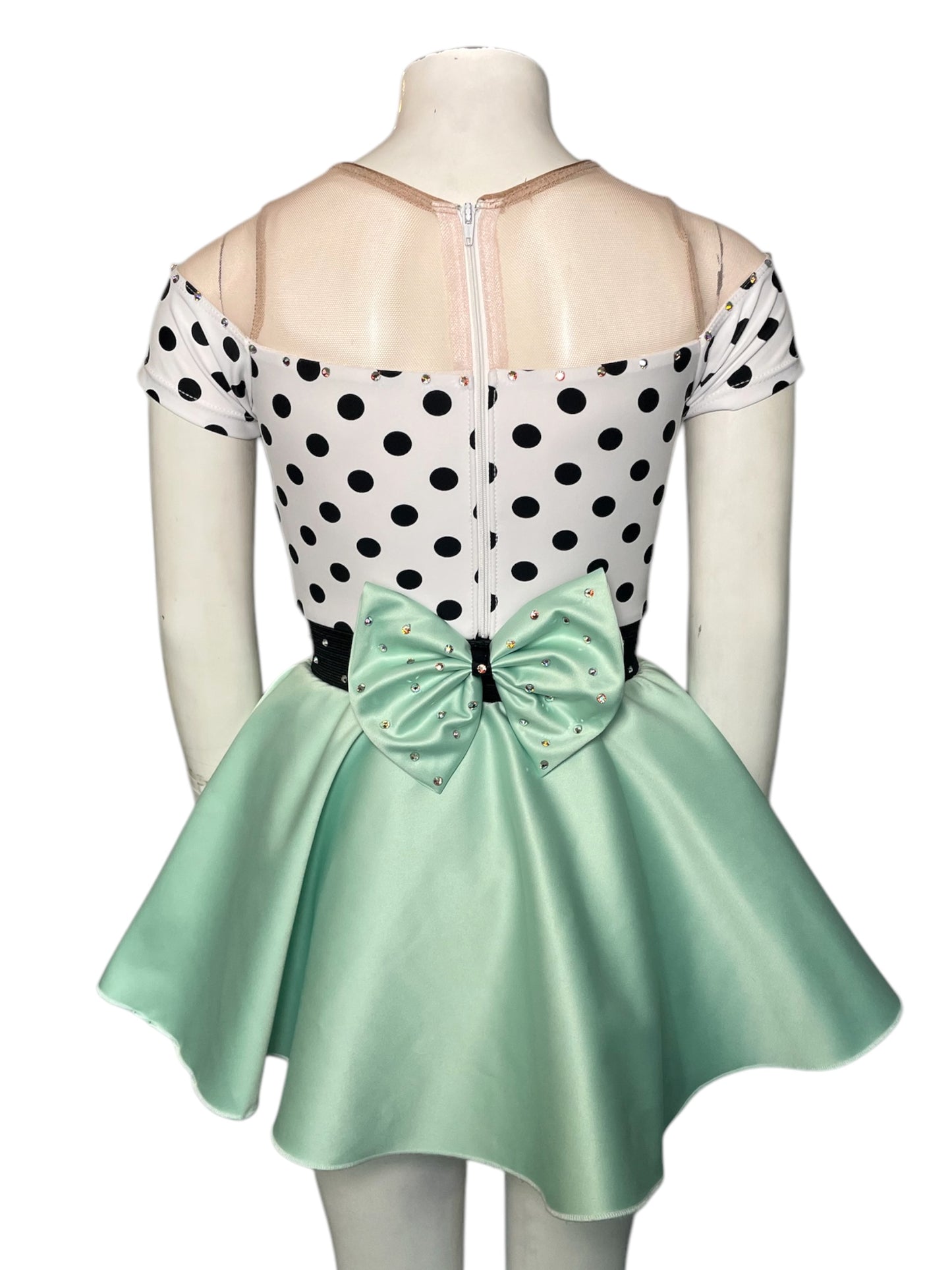 CUSTOM POLKA DOT DRESS