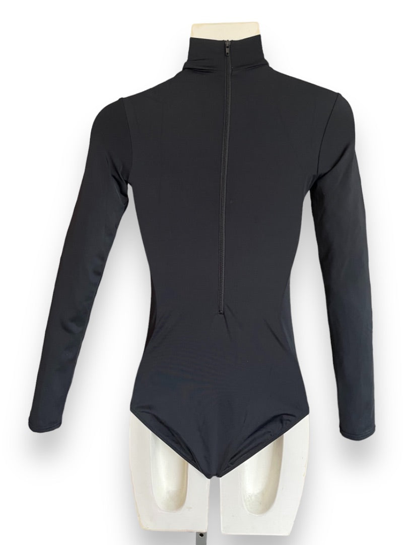 MOCK NECK LONG SLEEVE LEOTARD