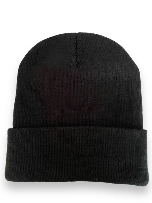 Black Knitted Toque