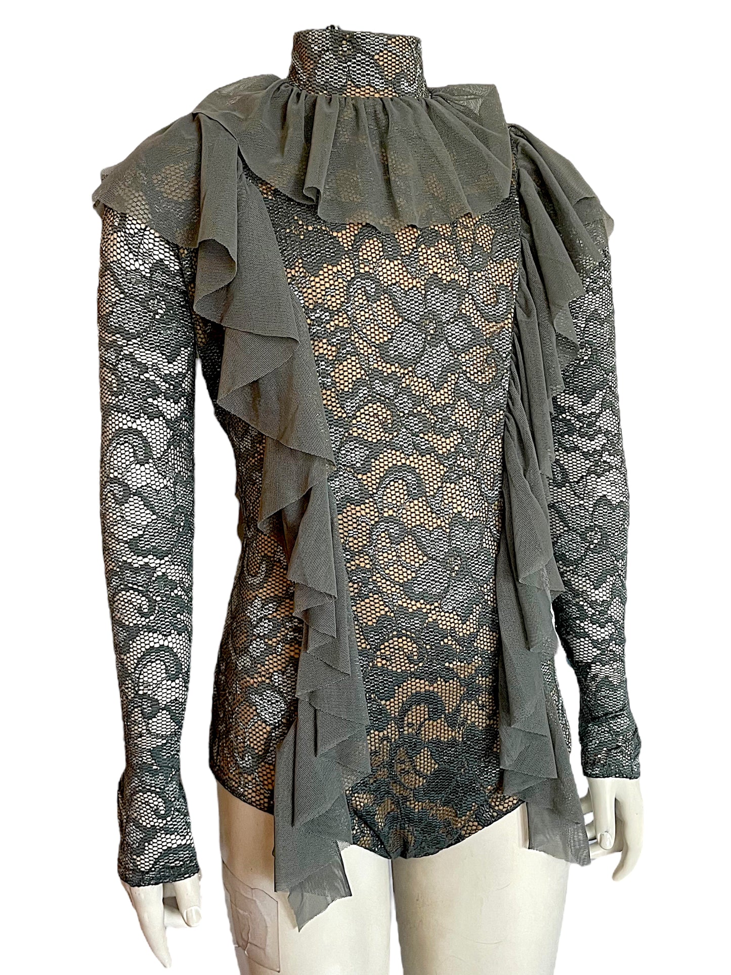 KELLE FLORAL MESH LEO