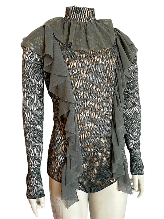 KELLE FLORAL MESH LEO