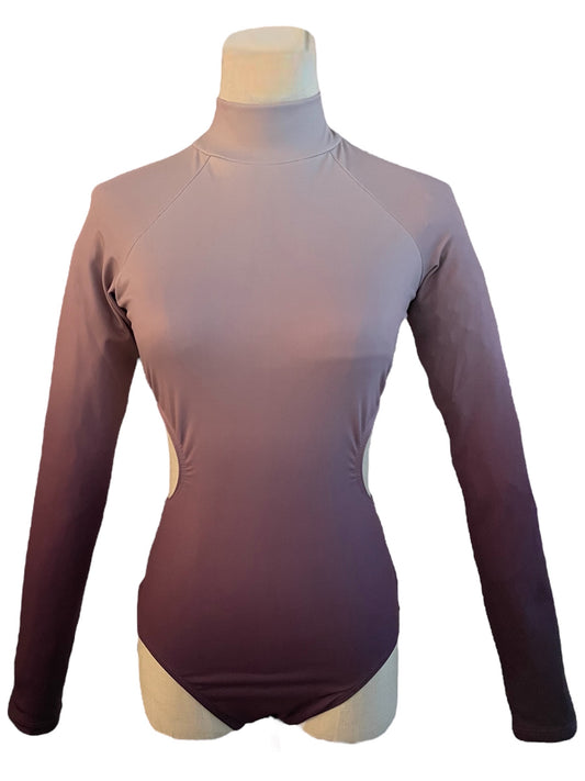 OMBRE CUTOUT LEOTARD