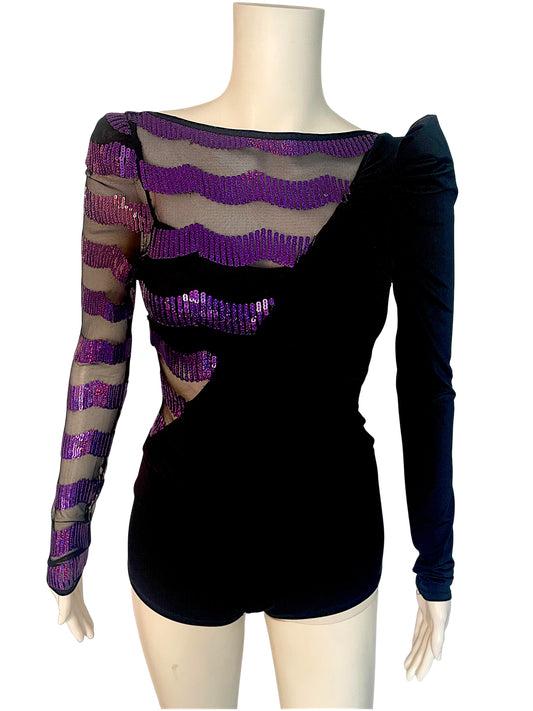 BLACK AND PURPLE KELLE