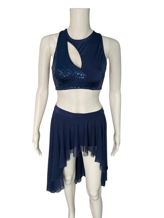 NAVY TWO PIECE