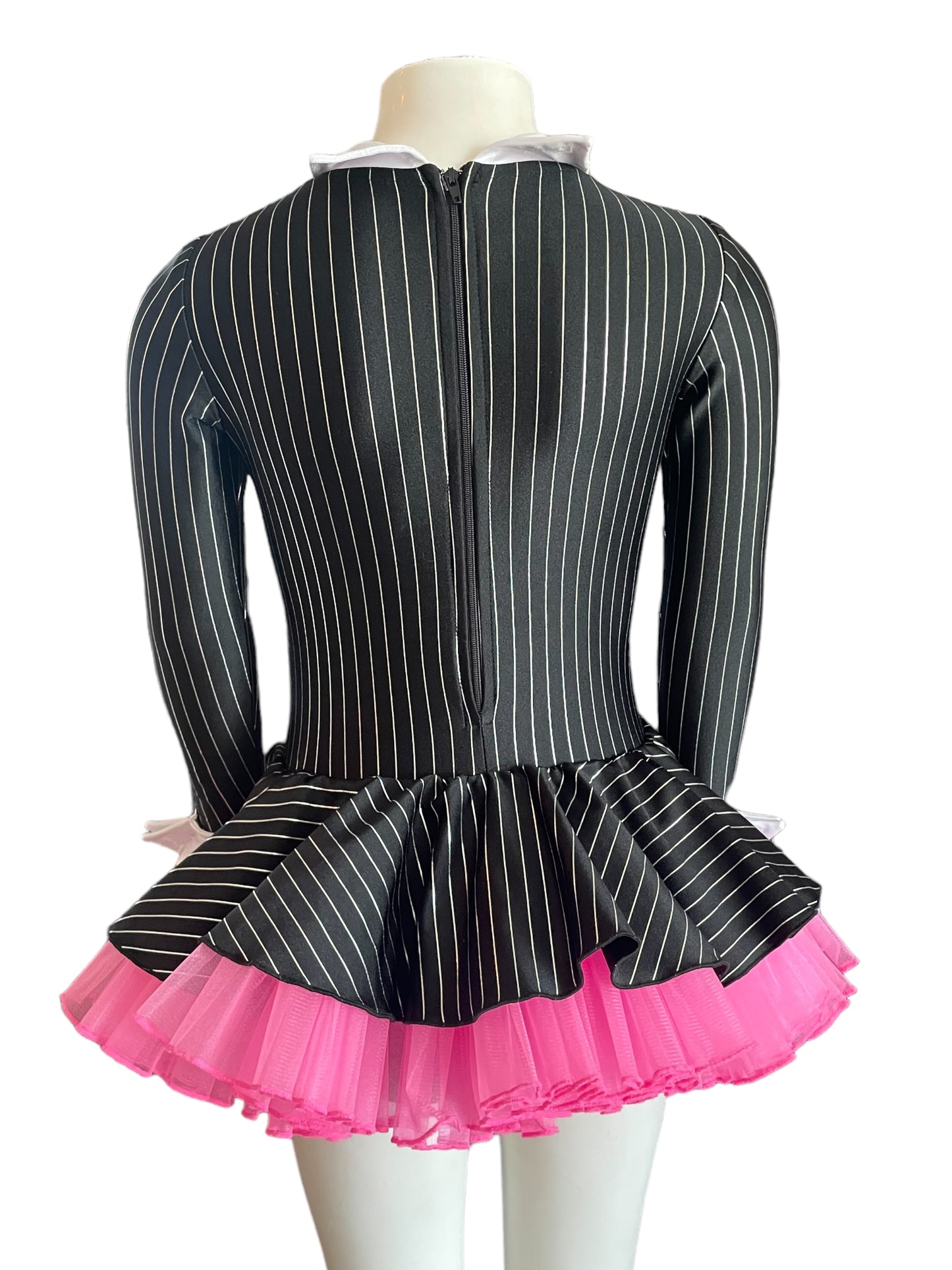 SASSY PINSTRIPE LEOTARD