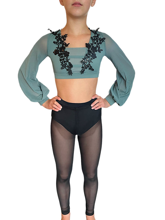 POWER MESH BLOUSON SET-12283