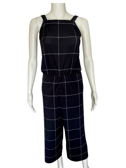 PRINTED MATTE JERSEY JUMPSUIT-PL12676  ALTERED TO SHORTS!