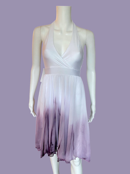 HAND PAINTED HIGH-LOW DRESS-WC202