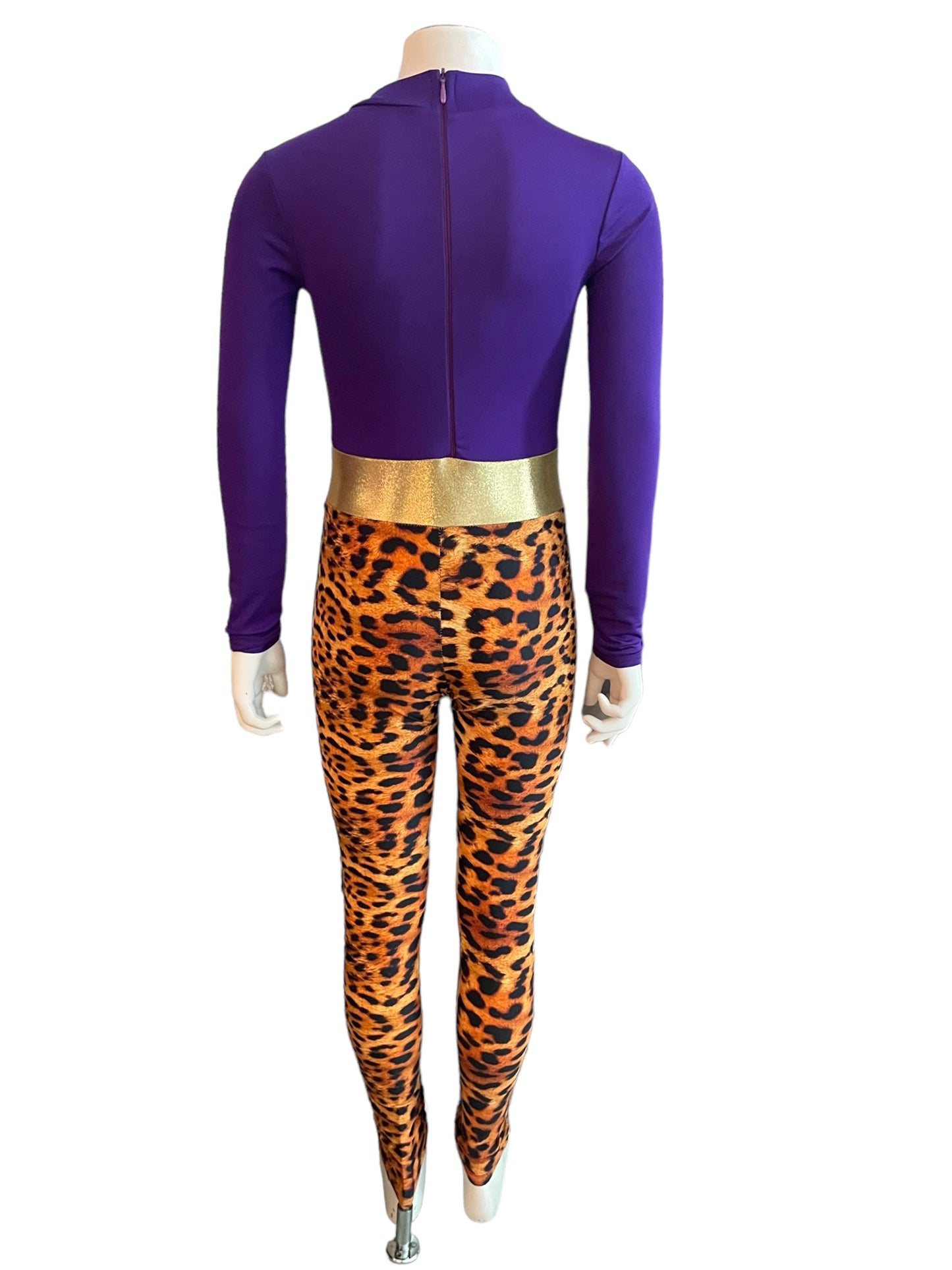 CUSTOM ANIMAL PRINT UNITARD