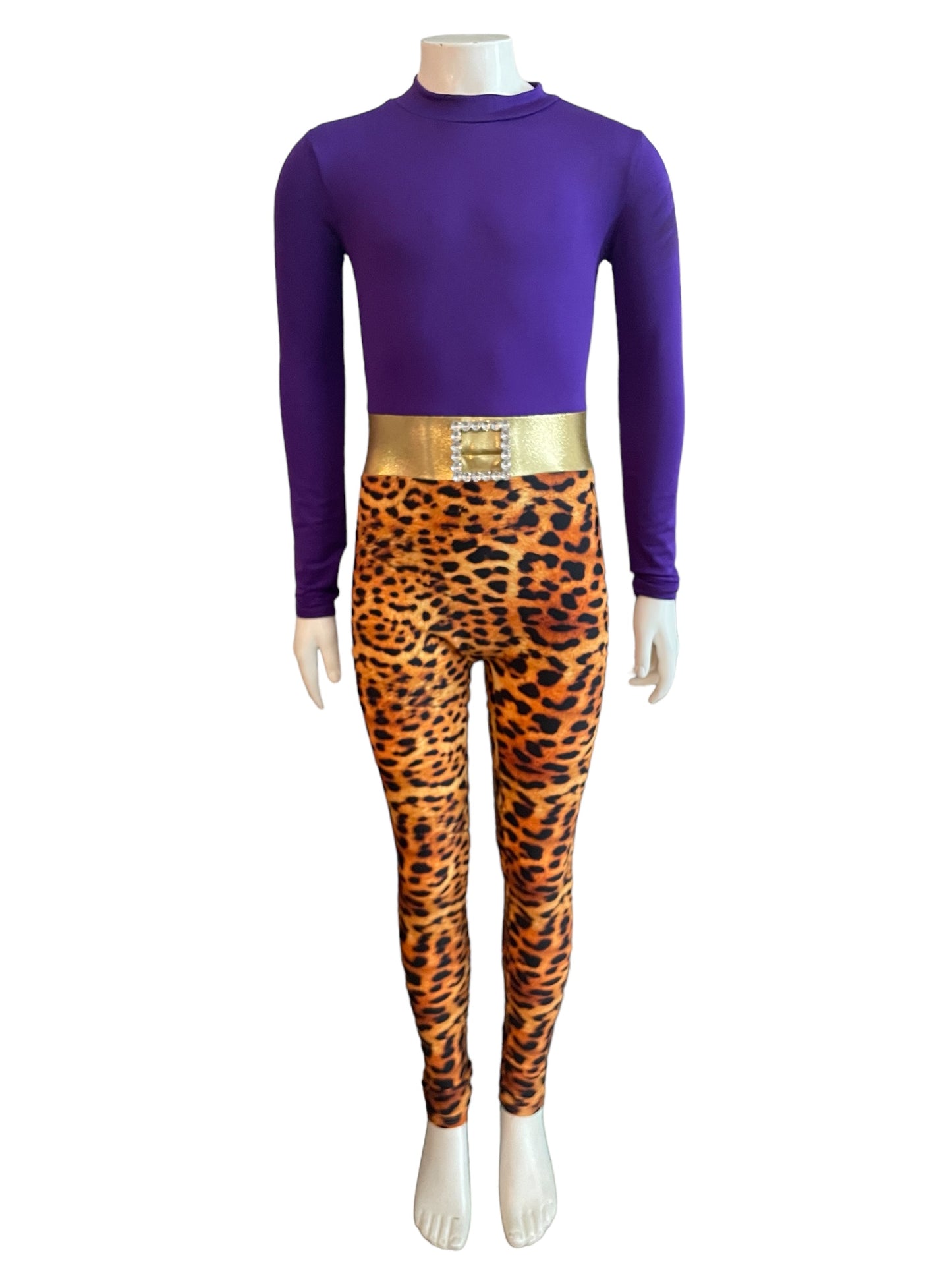 CUSTOM ANIMAL PRINT UNITARD