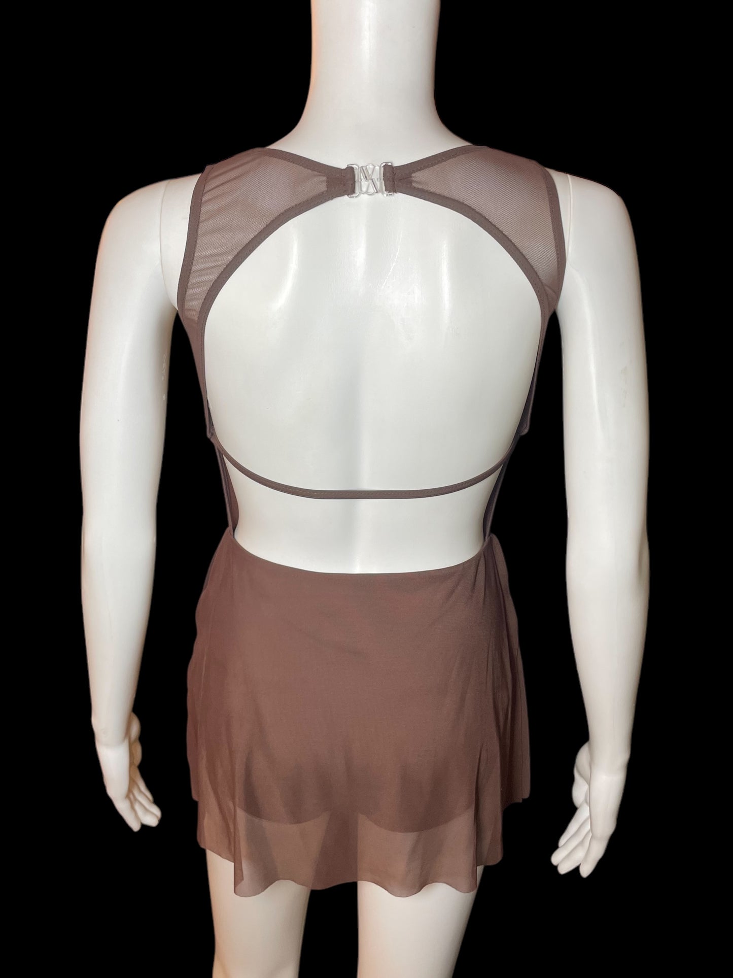 LEOTARD WITH MESH SKIRT-10764 (Semi Custom)