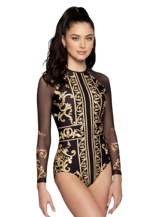 EURO RAGLAN LONGE SLEEVE LEOTARD