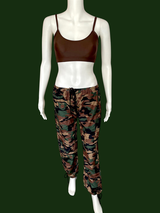 CAMOUFLAGE HIP-HOP PANTS-AH3729