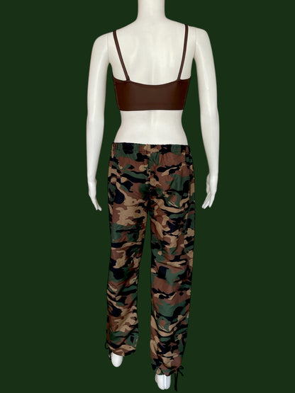 CAMOUFLAGE HIP-HOP PANTS-AH3729