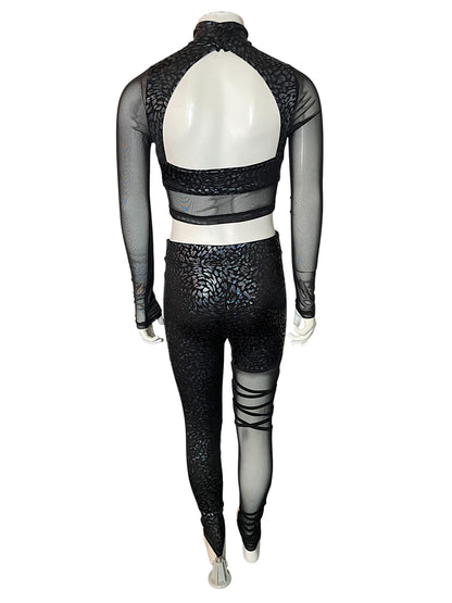 METALLIC LEOPARD SET-NV11835