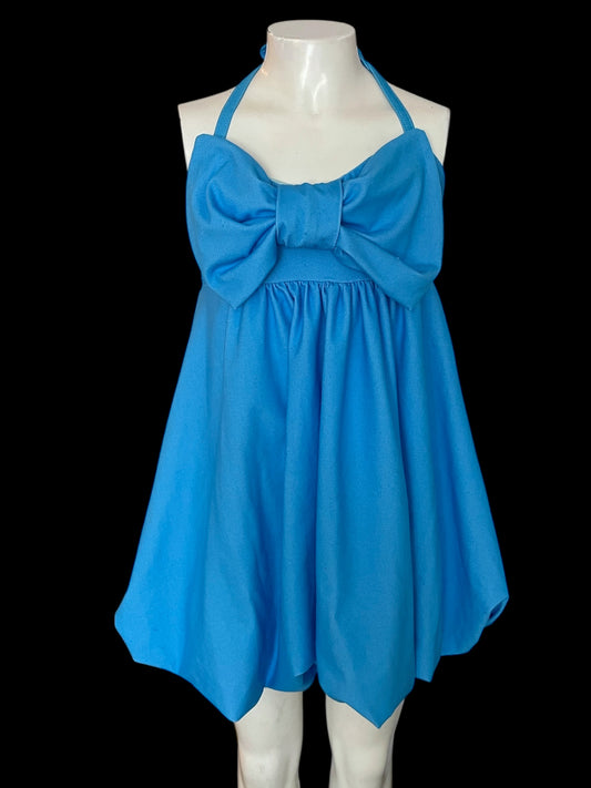 OVERSIZED BOW BUBBLE DRESS