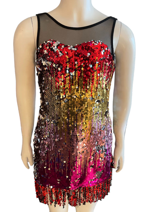 SEQUIN FLAPPER-J5075D