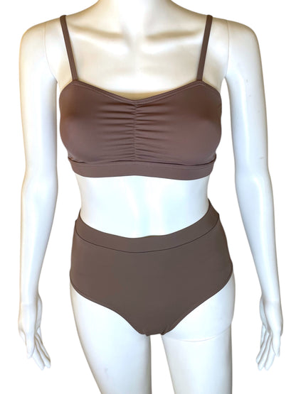 BRA TOP WITH PINCHED FRONT-MT9908