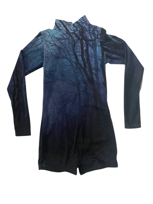 LONG SLEEVE BRANCHES BIKETARD