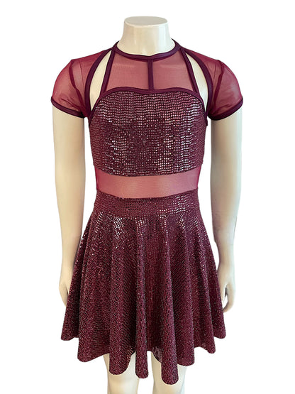 CUSTOM SPARKLE MESH DRESS