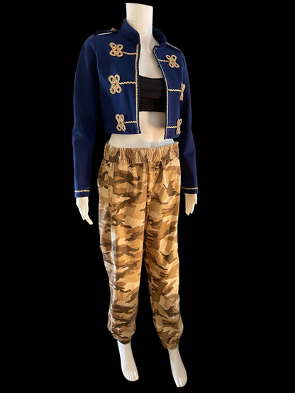 CROPPED MARCHING JACKET