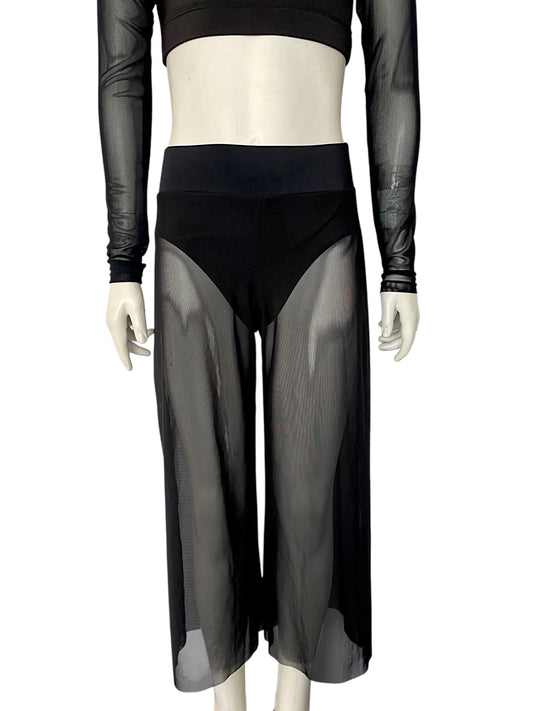 MESH CULOTTE PANTS-11441