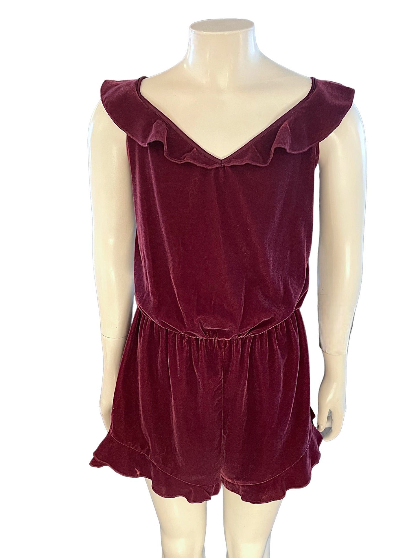 VELVET ROMPER