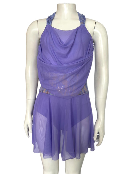 PURPLE CUSTOM DRAPE
