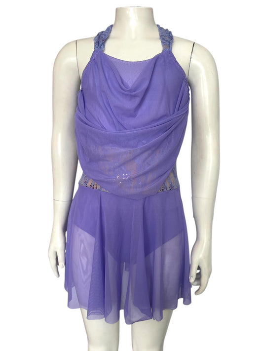 PURPLE CUSTOM DRAPE
